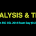 SSC CGL 2018 Day 1 Analysis and TIPS for Upcoming Shifts