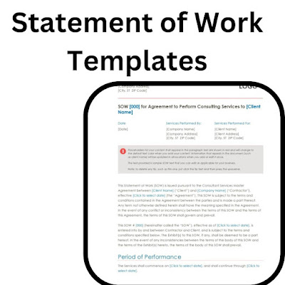 Statement of Work Template