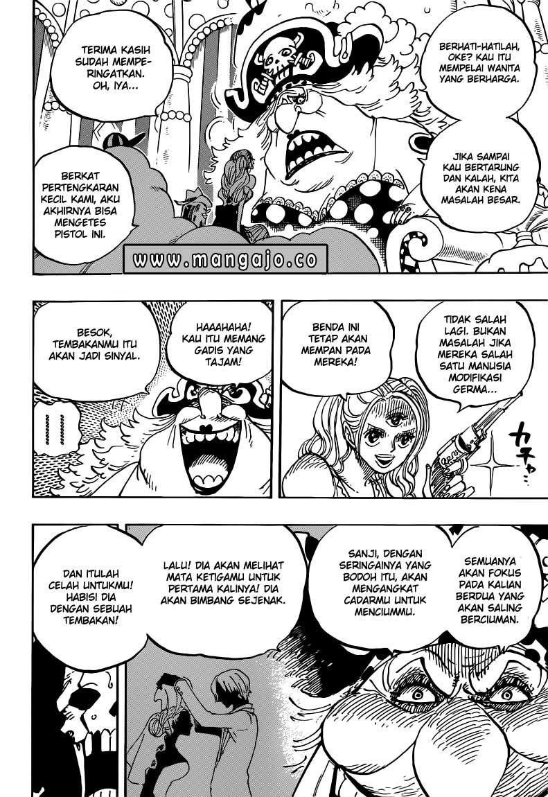 Baca One Piece Terbaru Indo 854 dan spoiler One Piece Chapter 855 di Magajo