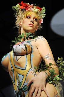Beautiful Body Painting Pictures - Bullet 4 Peace