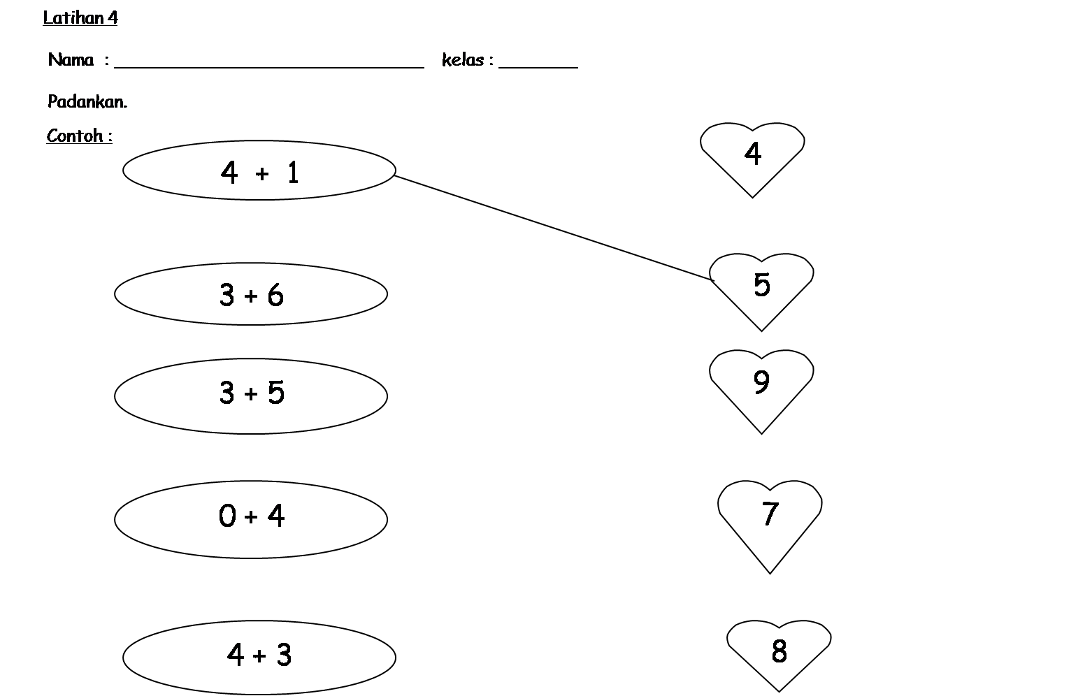 KSSR MATEMATIK: Operasi Tambah Hingga 10