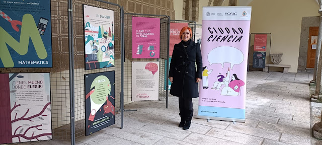 El convento de San Francisco de Béjar acoge la muestra "Las chicas somos guerreras... y también ingenieras (y científicas, tecnólogas, matemáticas...)" - 8 de noviembre de 2022