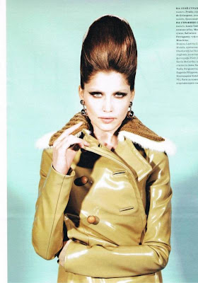 Laetitia Casta in Sexy Lingerie for Harper's Bazaar Magazine Photo