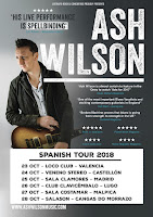 Conciertos de Ash Wilson en España