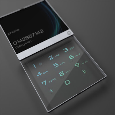 Glassy Mobile Phone Concept