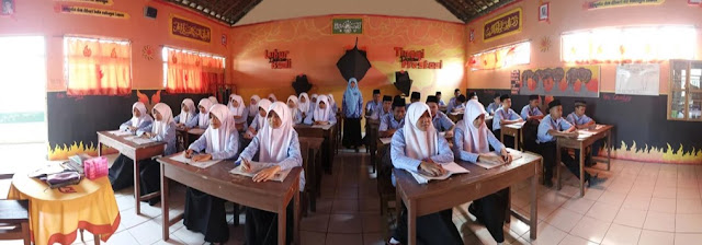 dekorasi ruang kelas sma terbaru