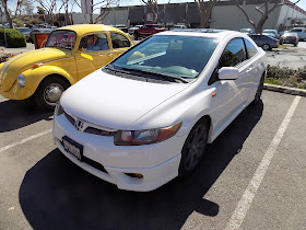 Honda Civic after repairs & paint at Almost Everything Auto Body.
