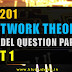 KTU Network Theory EC201 Model Question Paper Set-1