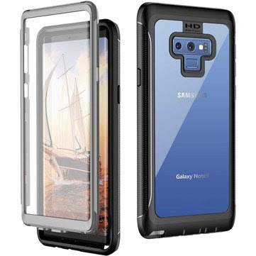 Bakeey Built-in Curved Screen Protector Full Body Protective Case For Samsung Galaxy Note 9 Dirtproof Snowproof Shockproof 