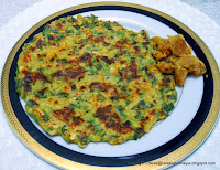 Kodi Pasalai Adai [ Spinach Pancake ]