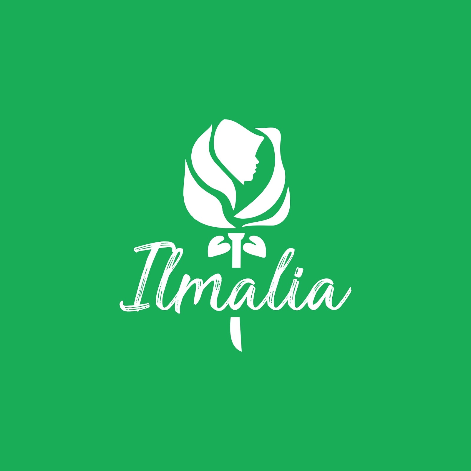  DESAIN  LOGO  USAHA HIJAB ILMALIA Kebun Design Branding 