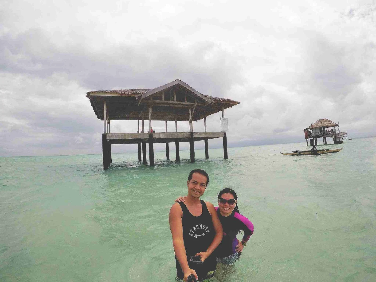 We explored Manjuyod Sandbar and the stretch of white sand was breathtaking