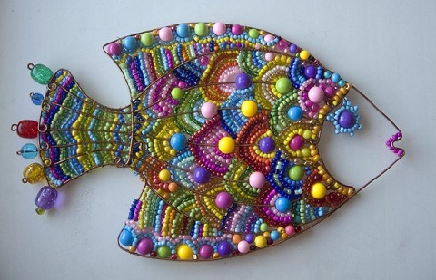 Wire and Bead Animal Art Inspirations and Tutorials by Yulia Chasovskikh /  The Beading Gem