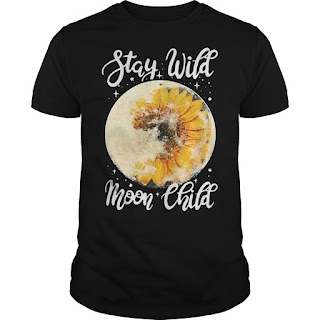 Sunflower Stay Wild Moon Child Shirt