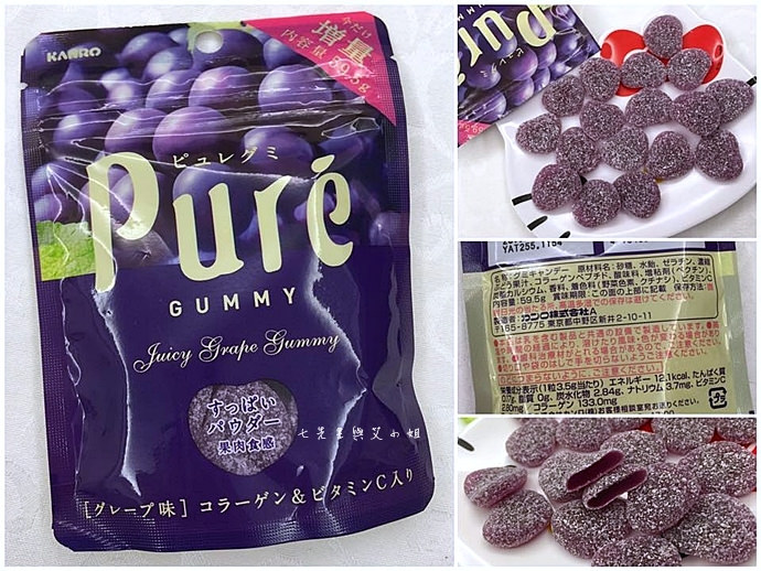19 日本人氣軟糖推薦 UHA味覺糖 KORORO pure 甘樂鮮果實軟糖
