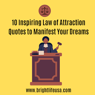 The Law of Attraction is a powerful force that can help you manifest your dreams and goals. It is a universal principle that states that you attract into your life whatever you focus on