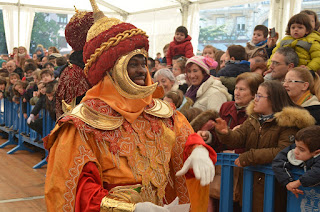 Recibimiento a los Reyes Magos en Barakaldo