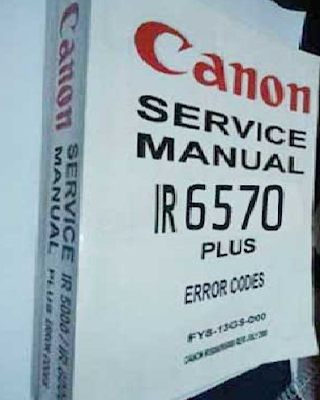 Kode Error Mesin Fotocopy Canon iR 6570