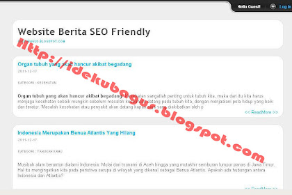 Membuat Website Berita Online SEO Friendly