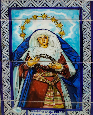 Azulejos de Vida...Nuestra Madre María Santísima de los Dolores Coronada