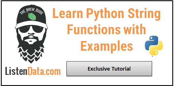 Python String Functions