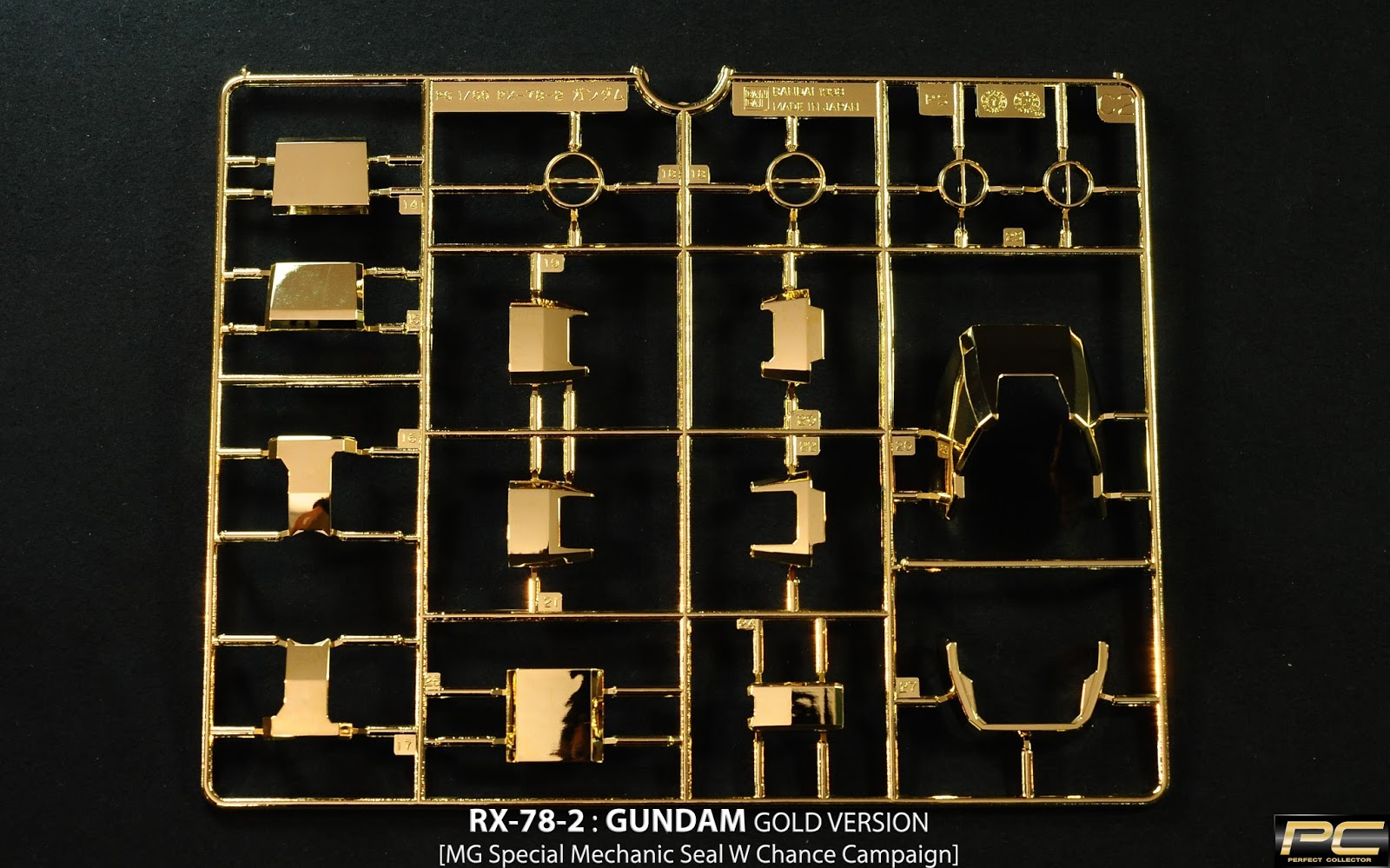 G リミテッド Gallery Video Pg Rx 78 2 Gundam Gold Version Mobile Suit Gundam Limited Edition Gundam Model Kits And Figures