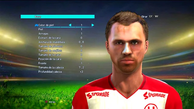 Hernán Novick Face For PES 2013