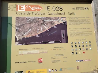 Infoboard of the hiking trail "IE 028"