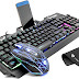 Gaming Keyboard and Mouse Combo Big Mouse Pad Aluminum Keyboard | Shopifytech