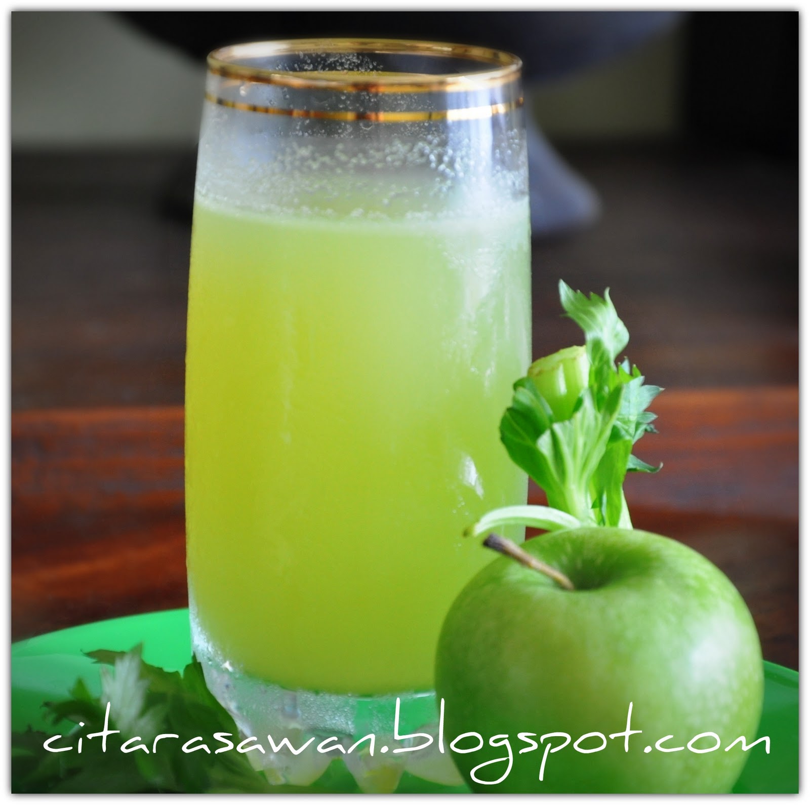 Jus Apple Celery / Apple Celery Juice ~ Resepi Terbaik
