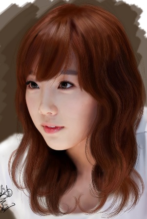 Model rambut wanita korea paling update