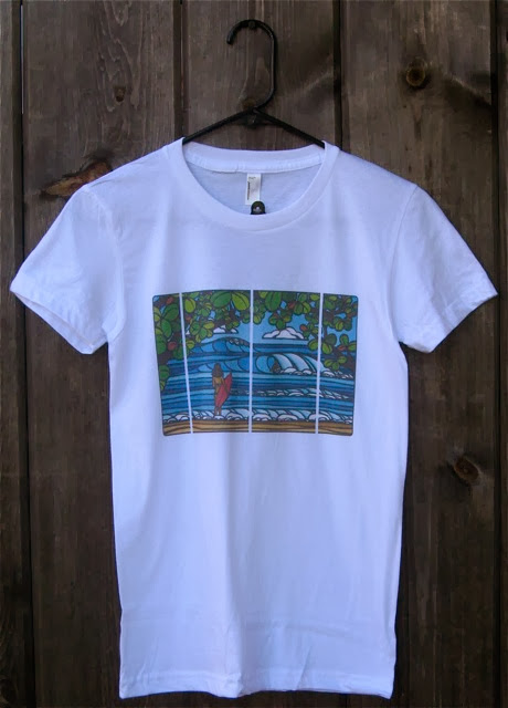 surfing tee