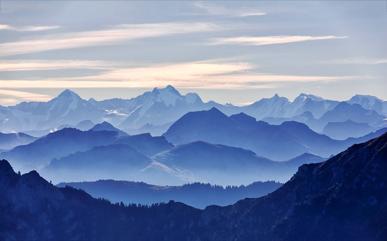 36 Gambar Pemandangan Gunung  yang Bikin Pengen Muncak 