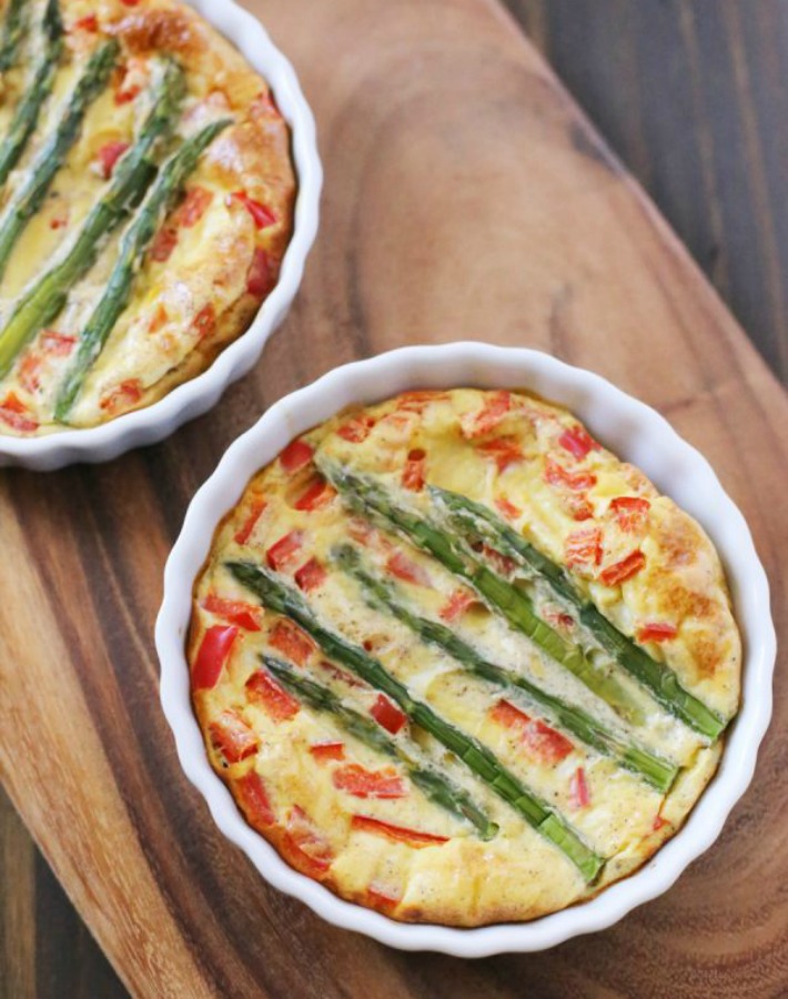 Frittata una receta rápida y fácil. 