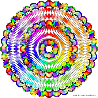 Color Wheel mandala