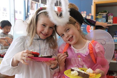 Winter Celebration party at BIS Rec C