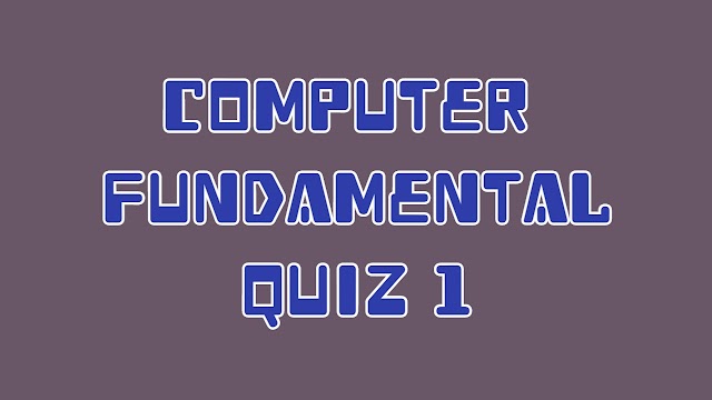 Computer Fundamental Quiz 1 | MCQ On Computer Fundamental