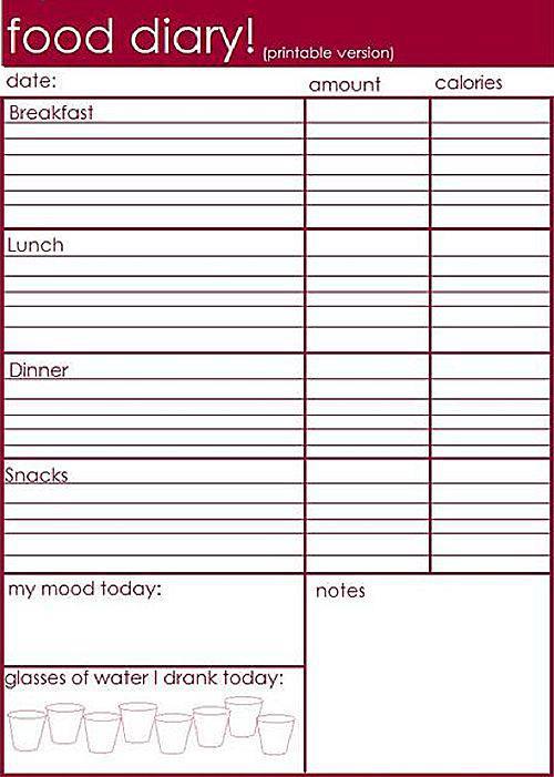 Search Results for “Food And Exercise Log Printable ...