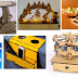 3d puzzle lion head, Carriages princess, holiday home, punch clock, portavinos, houses for laser cutting