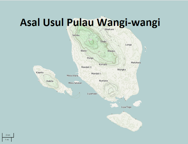 Asal Usul Penamaan Pulau Wangi-wangi, Wakatobi