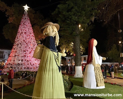 Artisan Nativity in Patzcuaro at the Vasco de Quiroga Square