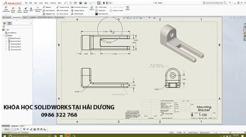 Học vẽ cơ khí tại Hải Dương