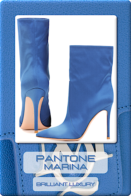 f♦Pantone Fashion Color Marina #pantone #fashioncolor #blue #shoes #bags #brilliantluxury