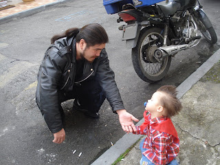 Meu sobrinho e eu.