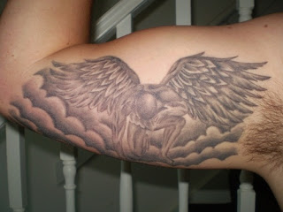 Best Arm Angel Wings Tattoo Designs