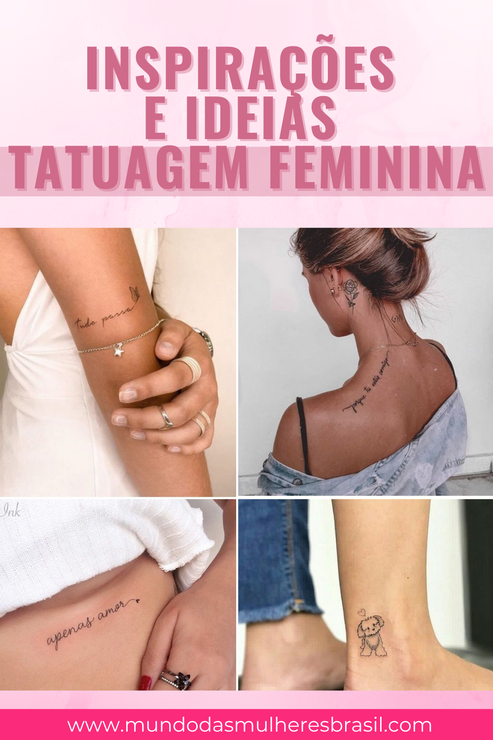 ideias de tatuagem feminina