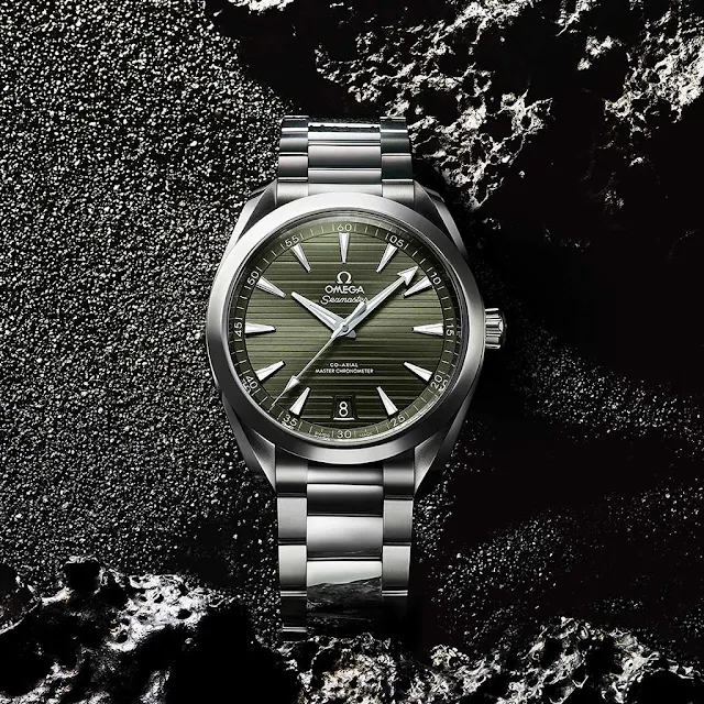 Omega Seamaster Aqua Terra with green dial (ref. 220.10.41.21.10.001) 