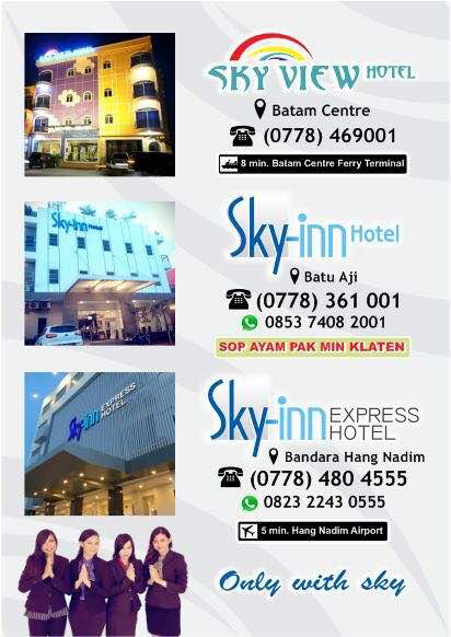 Hotel Sky Inn Express Batam Hanya 3 Menit ke Bandara Hang Nadim Batam