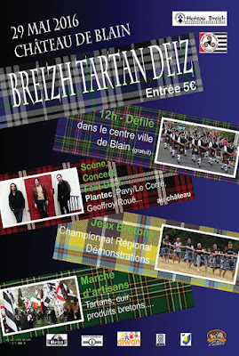 Breizh Tartan Deiz affiche initiale report en septembre