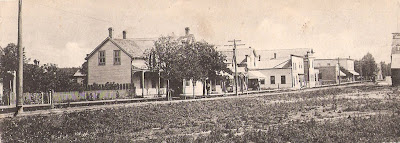 St. Vincent main street looking east, 1918